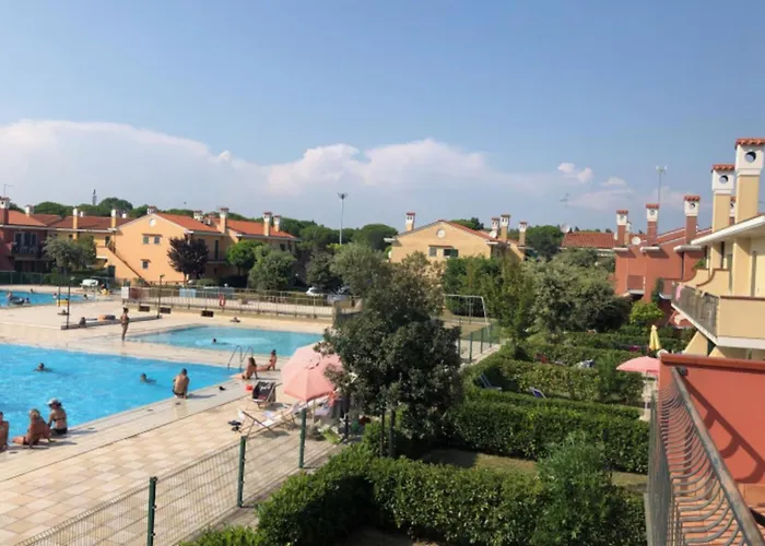 Modern Two Level With Playground And Pool Villa Bibione