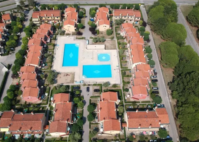 Modern Two Level With Playground And Pool Bibione